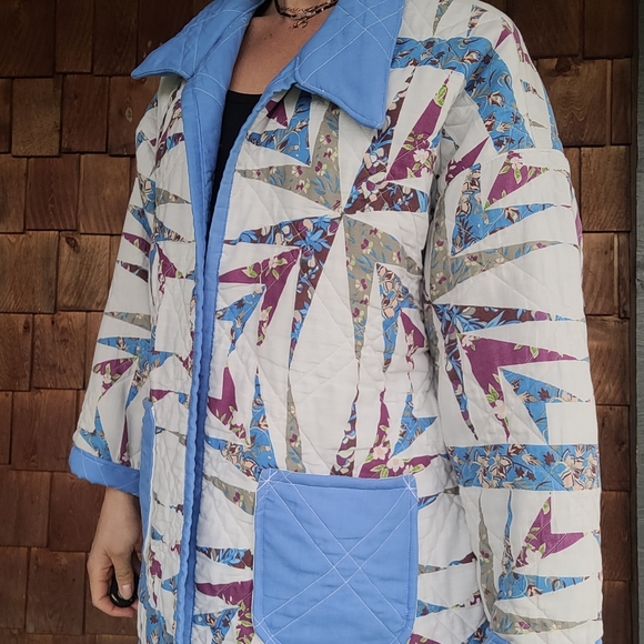 Hand Crafted Quilted Jacket - Picture 5 of 8